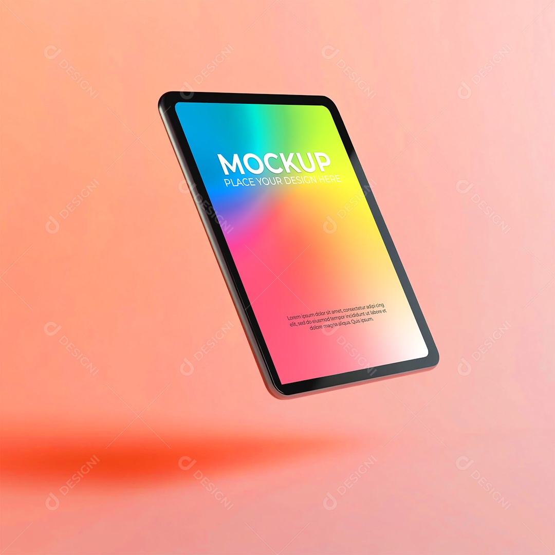 Tablet Mockup PSD Editável