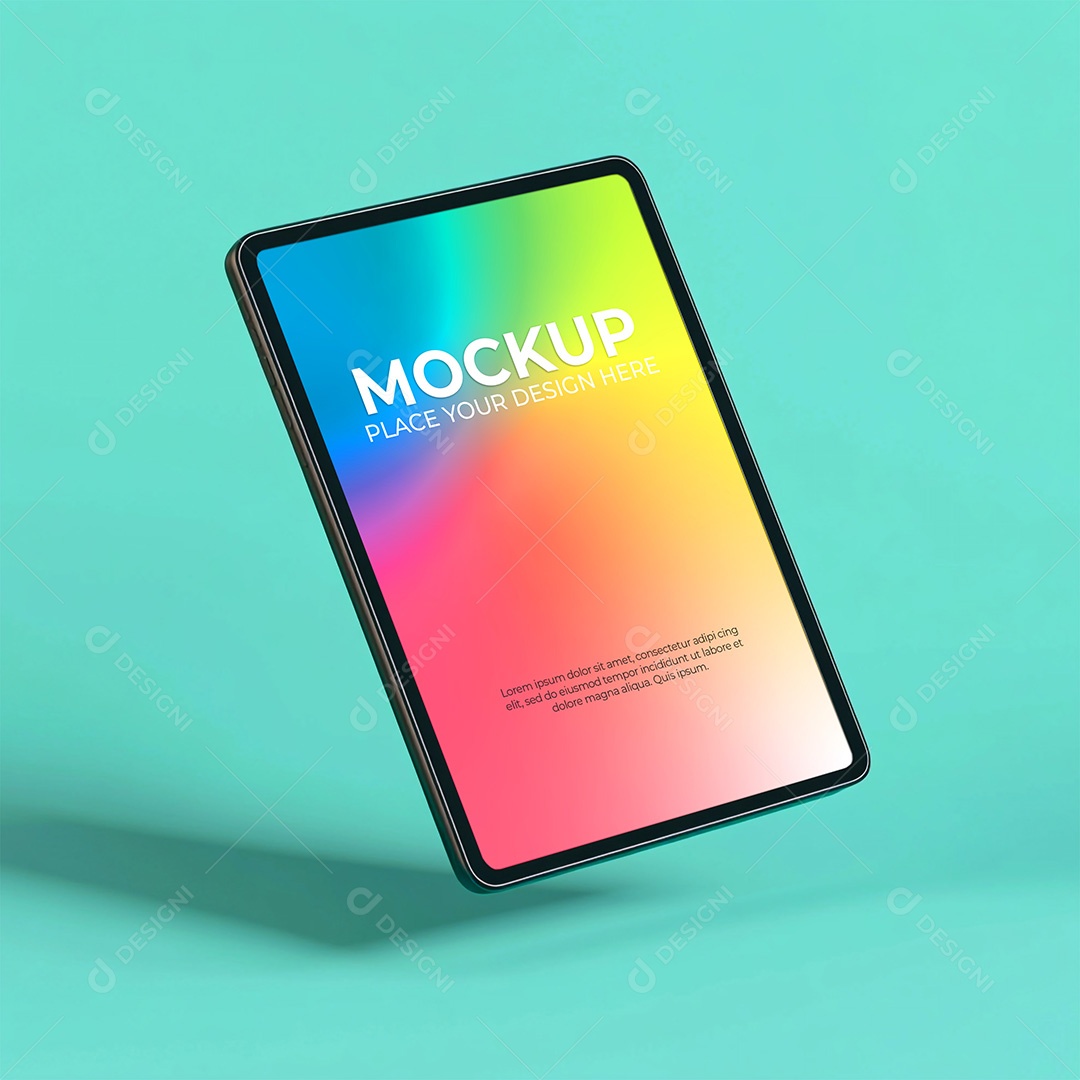 Tablet Mockup PSD Editável