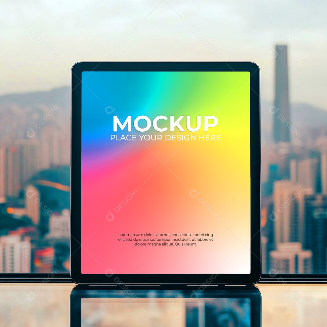 Tablet Mockup PSD Editável