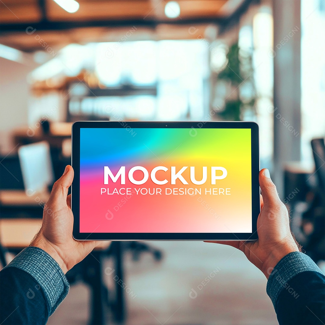 Tablet Mockup PSD Editável