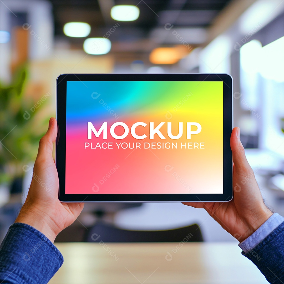 Tablet Mockup PSD Editável
