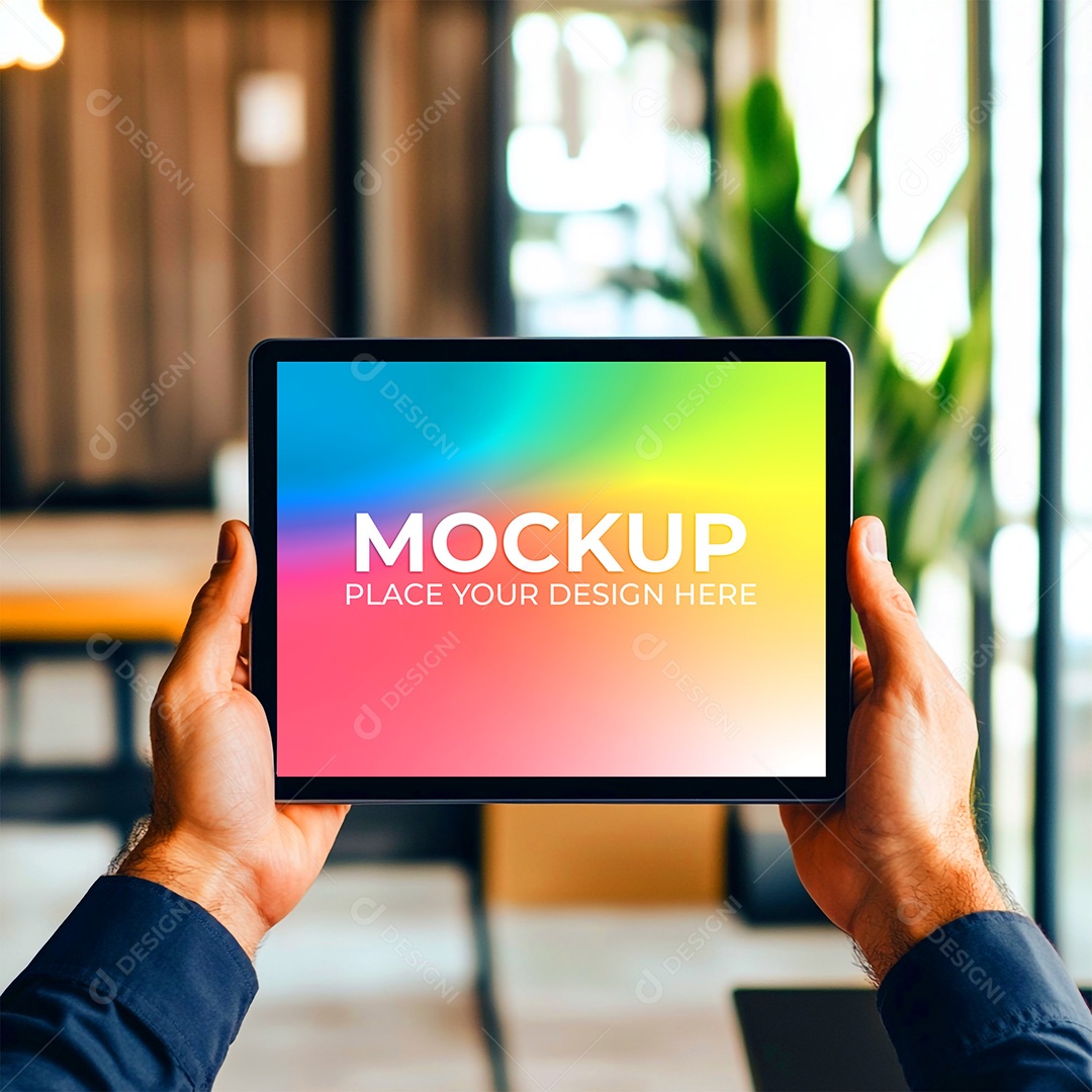 Tablet Mockup PSD Editável