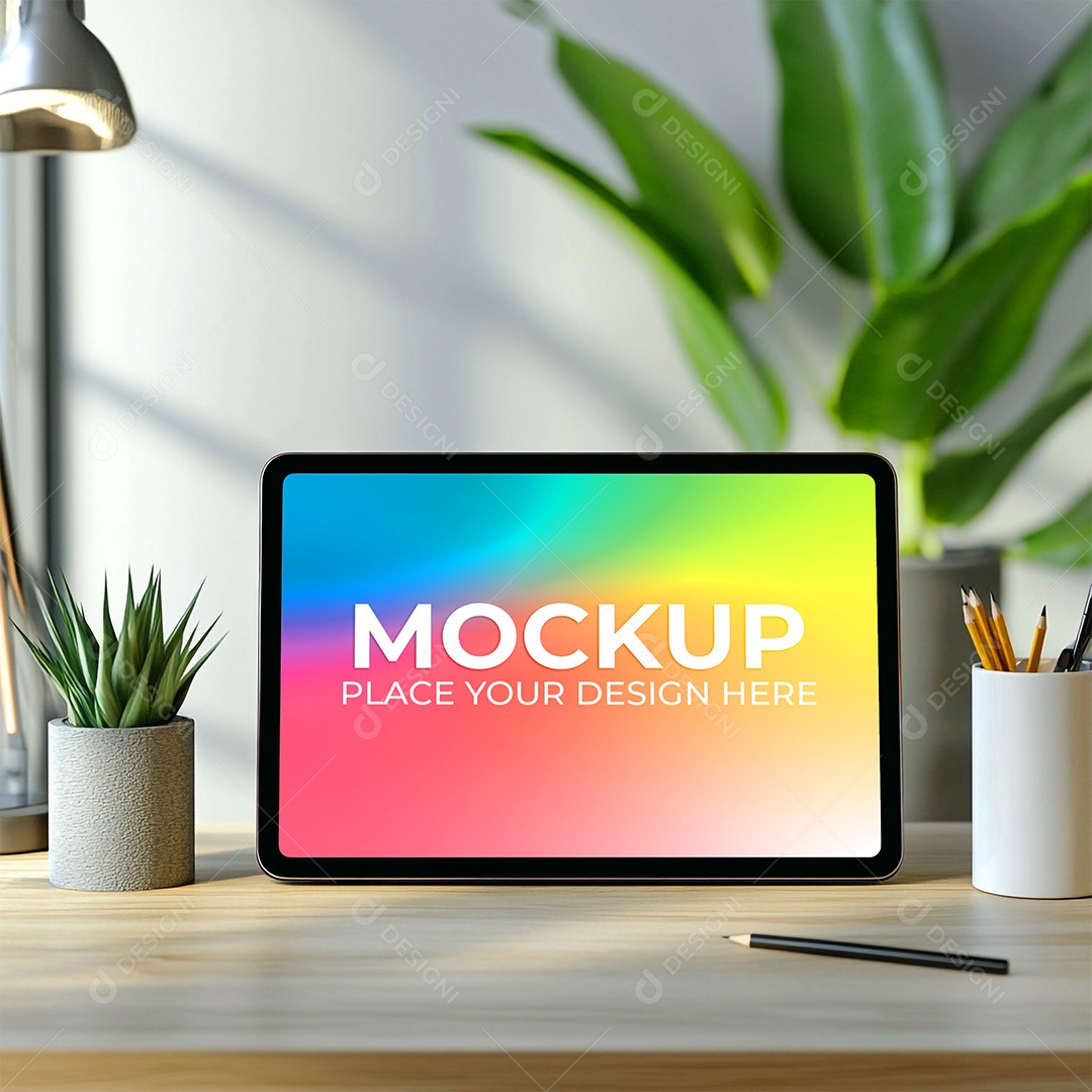 Tablet Mockup PSD Editável