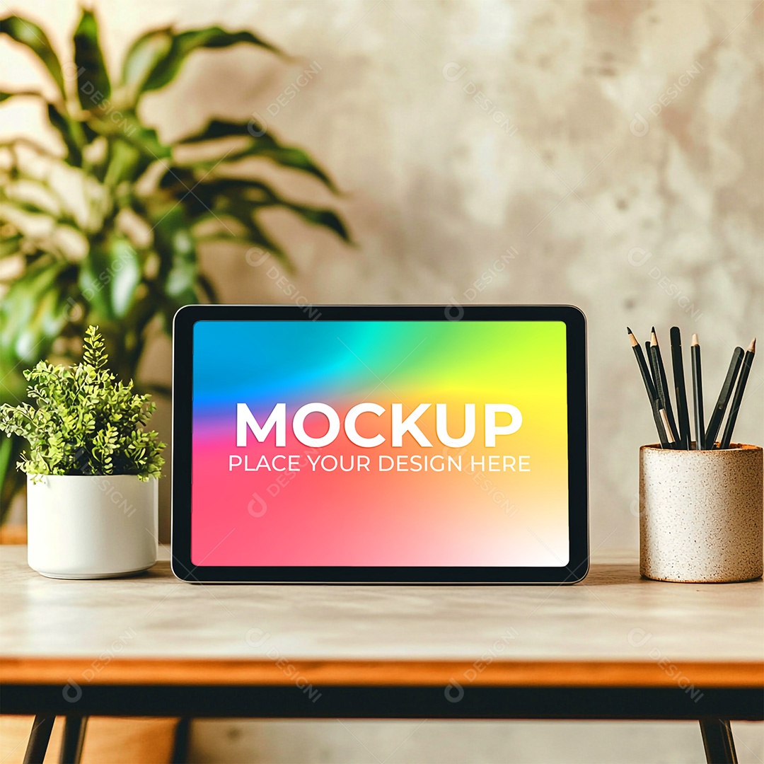 Tablet Mockup PSD Editável
