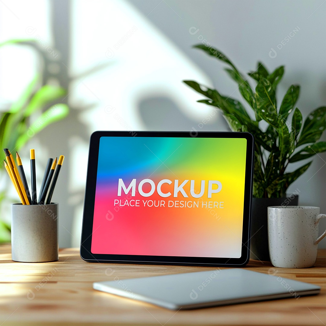Tablet Mockup PSD Editável