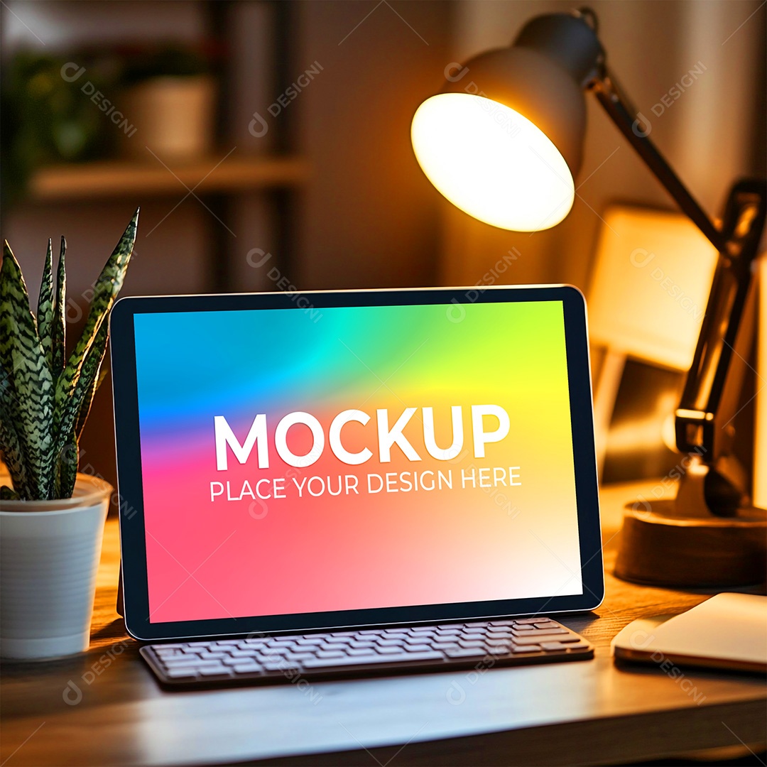 Tablet Mockup PSD Editável