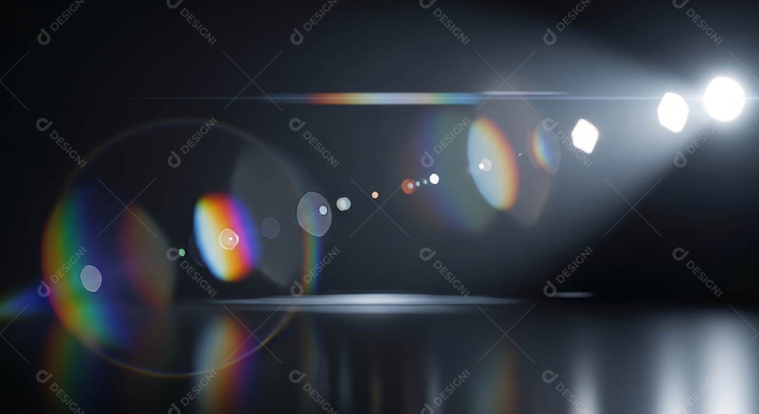 Fundo abstrato com efeito bokeh.