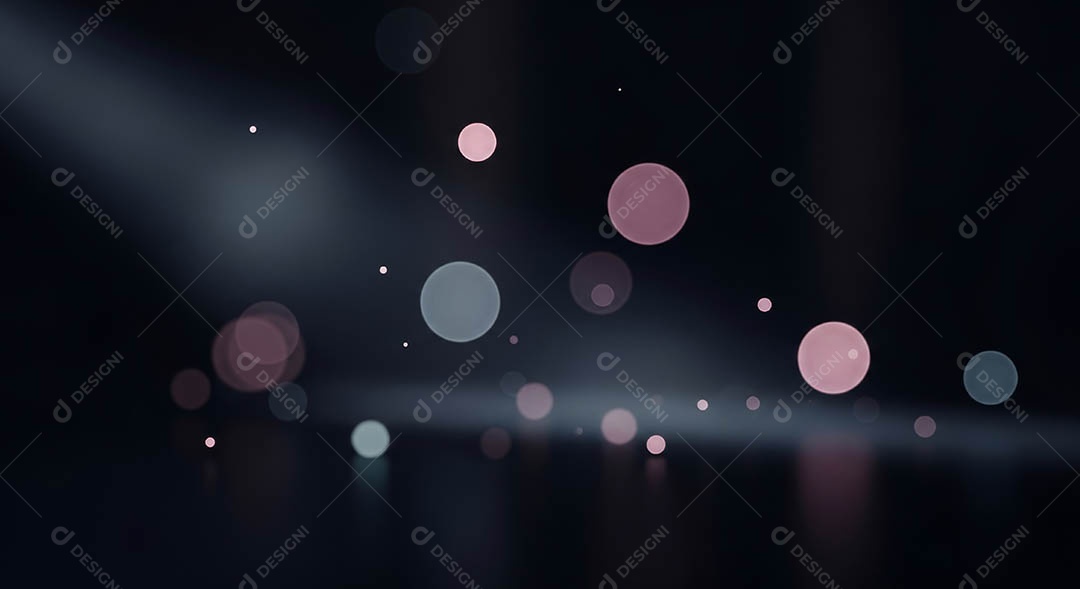 Fundo abstrato com efeito bokeh.