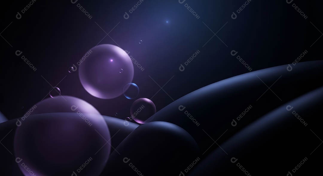 Fundo abstrato com efeito bokeh.