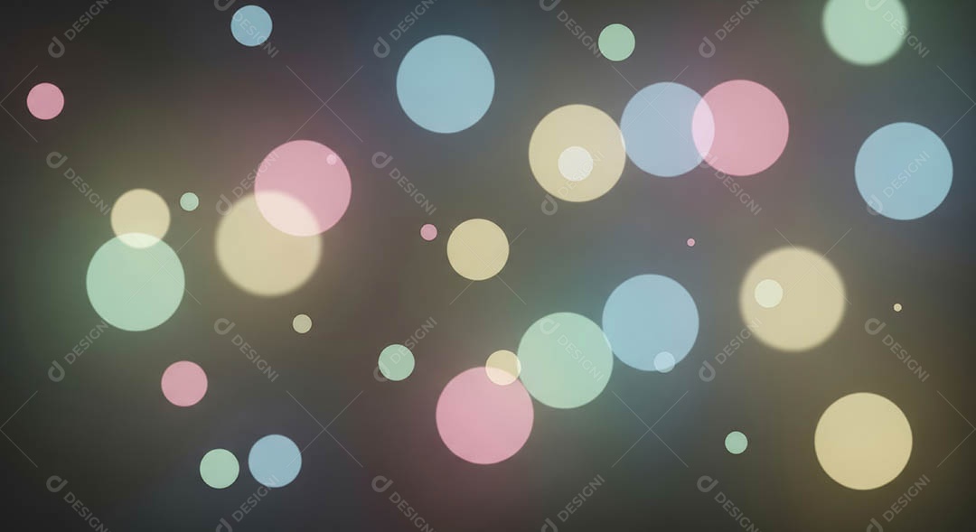 Fundo abstrato com efeito bokeh.