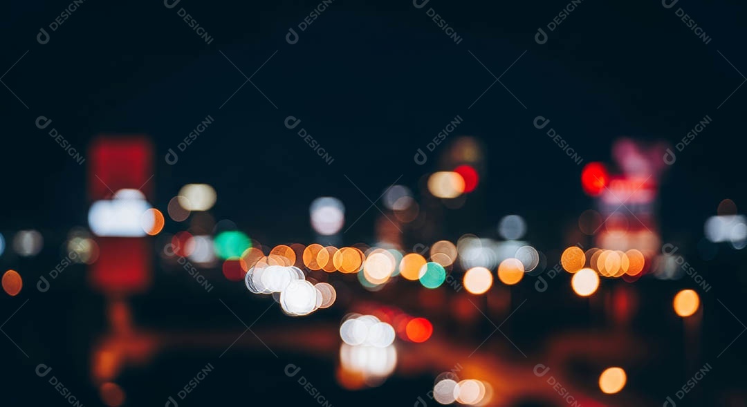 Fundo abstrato com efeito bokeh.