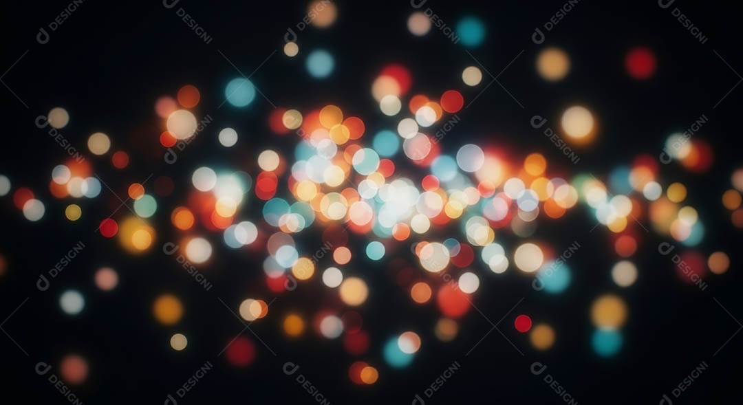 Fundo abstrato com efeito bokeh.