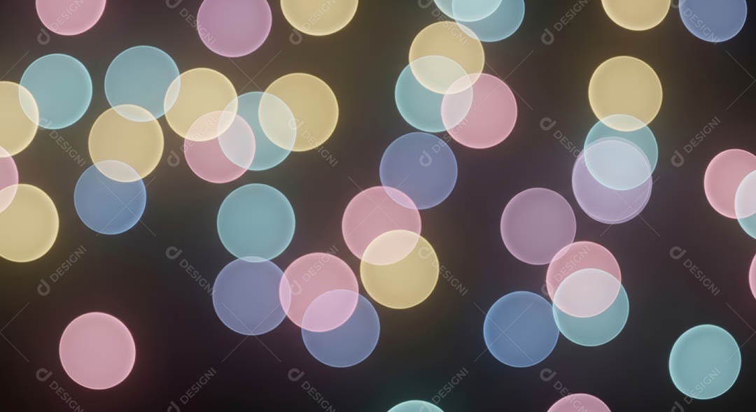 Fundo abstrato com efeito bokeh.