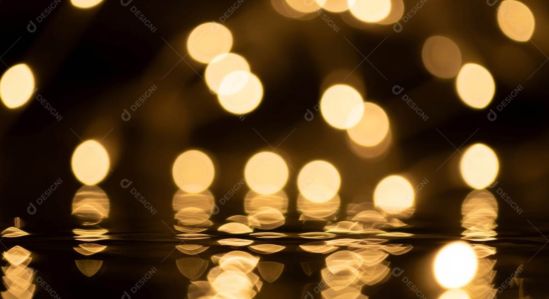 Fundo abstrato com efeito bokeh.