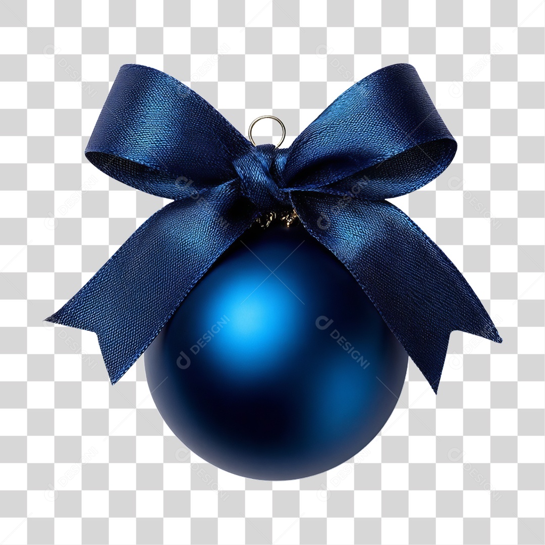 Bola Enfeite para Decoração de Natal PNG Transparente