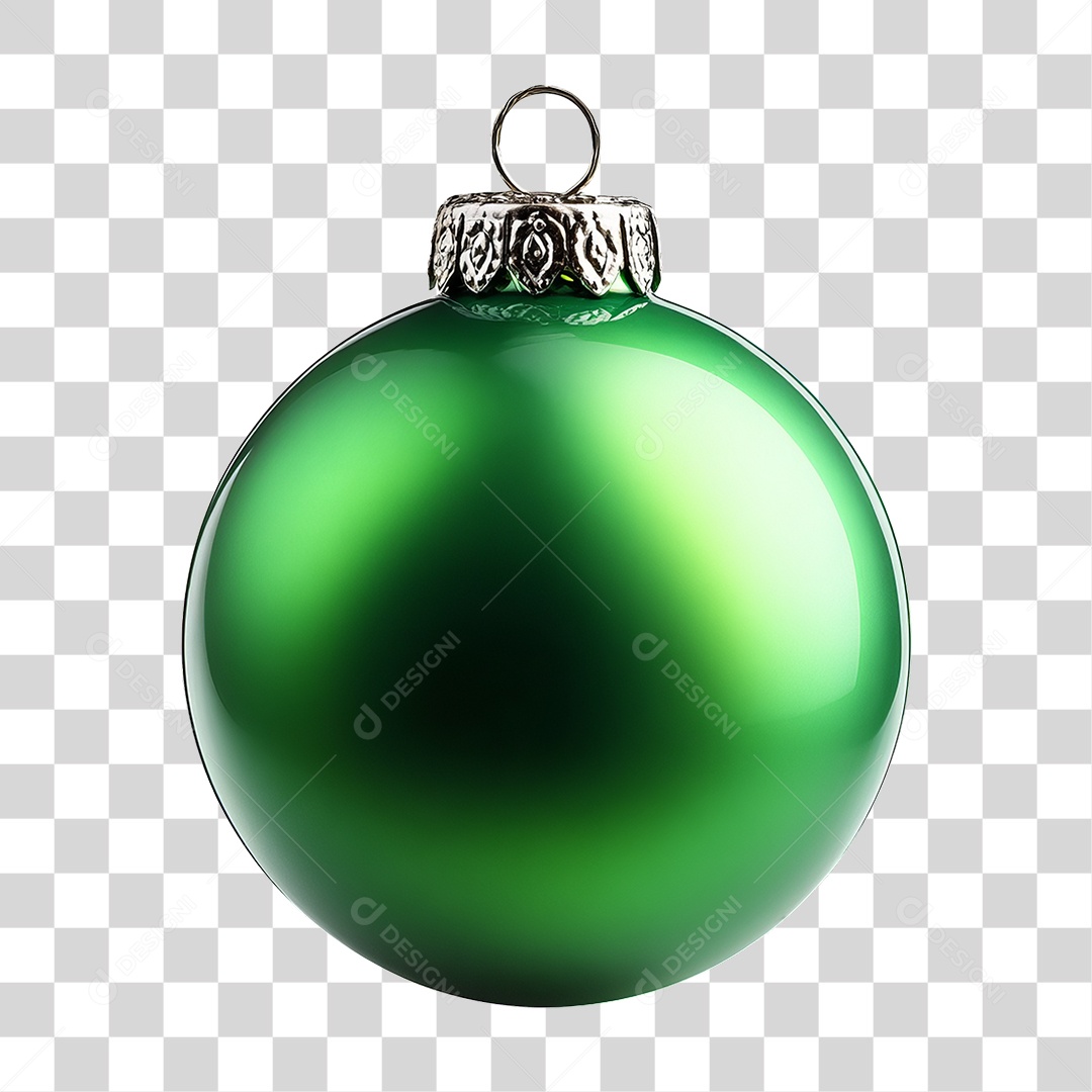 Bola Enfeite para Decoração de Natal PNG Transparente