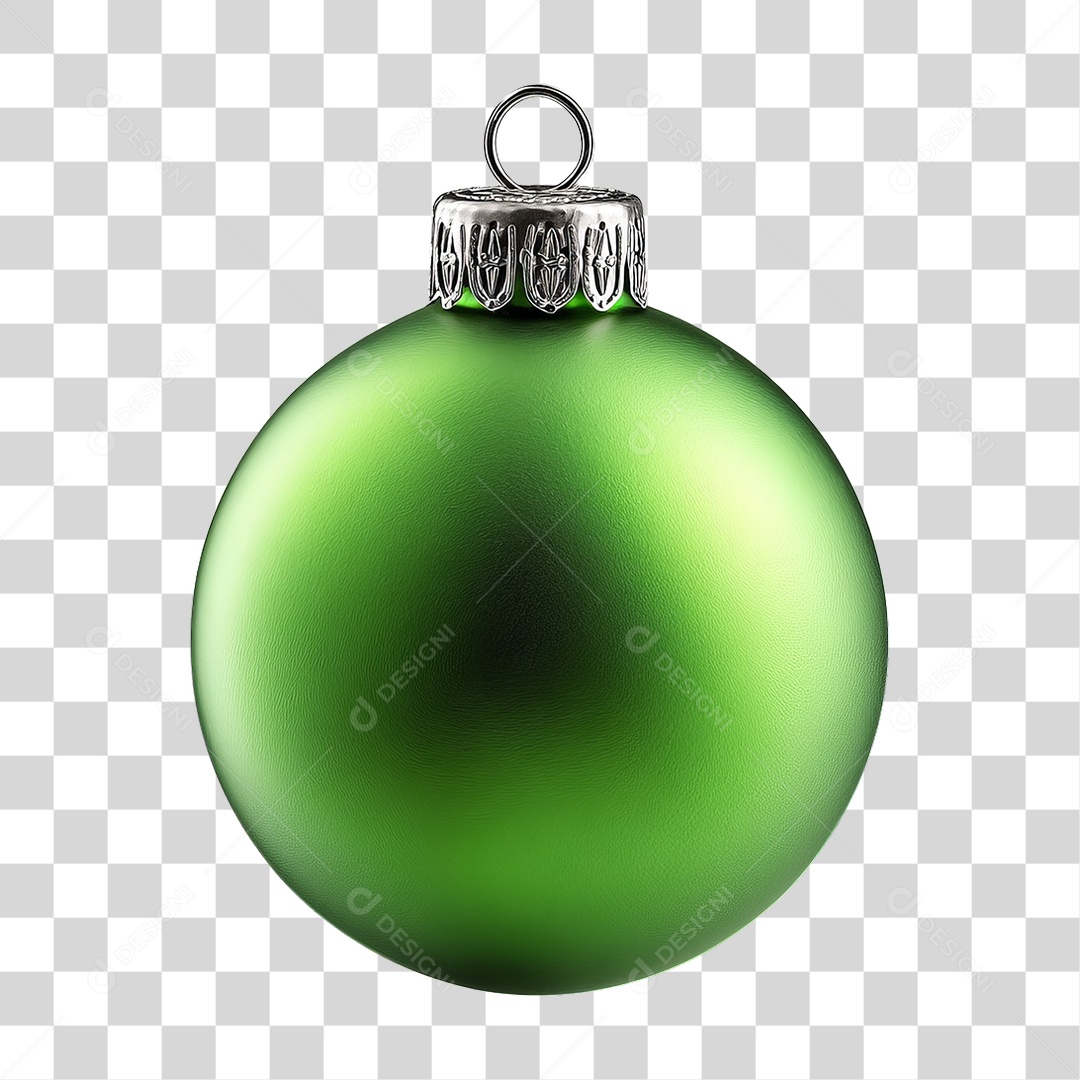 Bola Enfeite para Decoração de Natal PNG Transparente