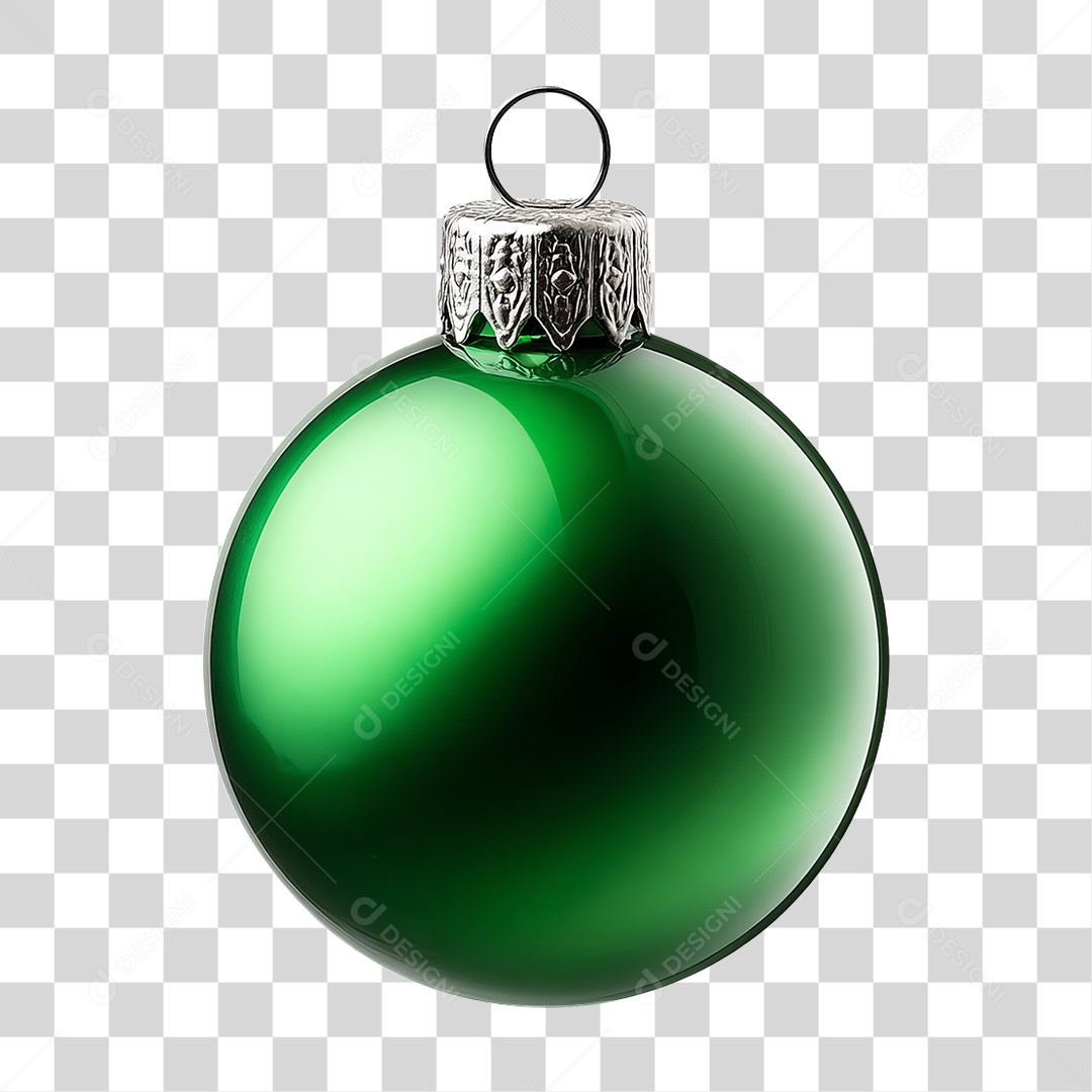 Bola Enfeite para Decoração de Natal PNG Transparente