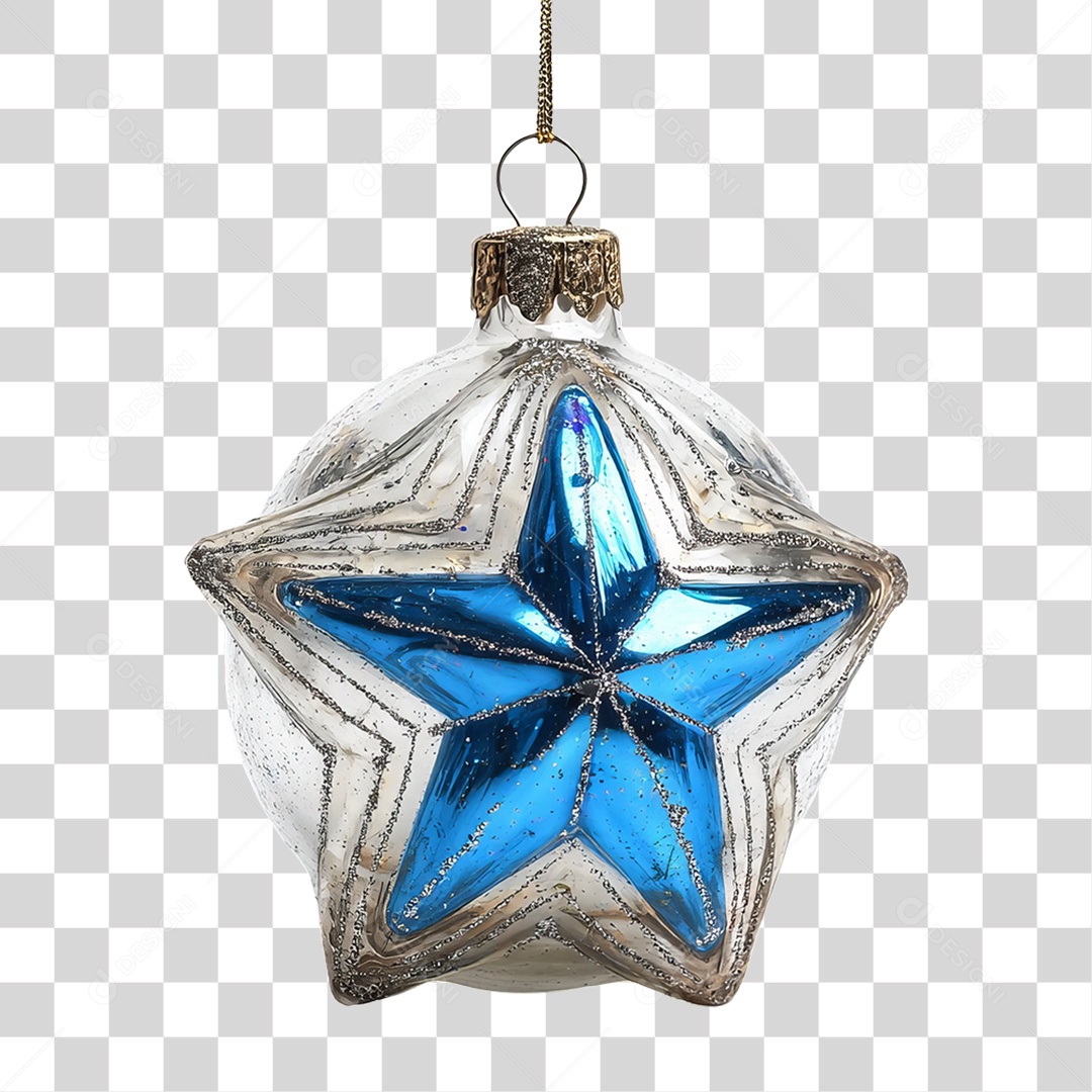 Bola Enfeite para Decoração de Natal PNG Transparente