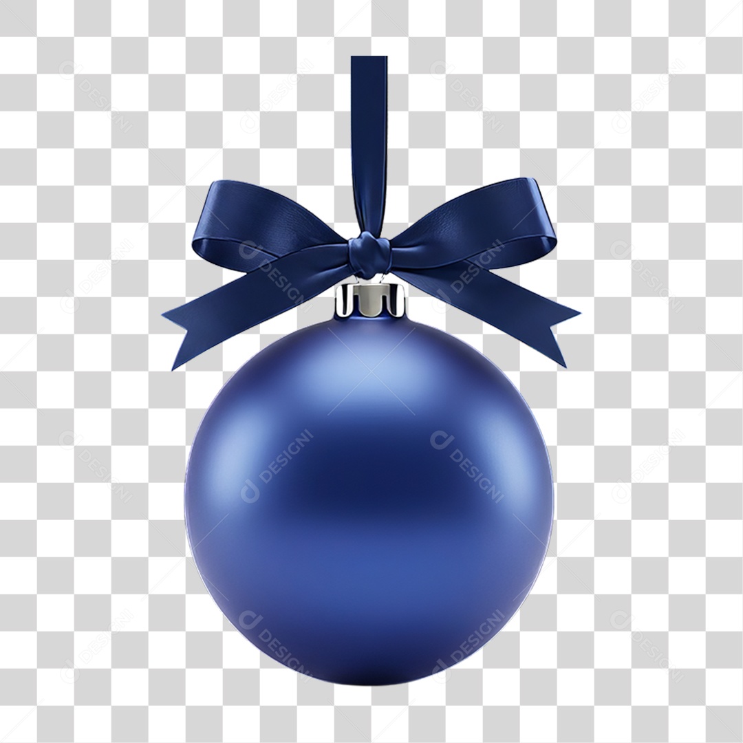 Bola Enfeite para Decoração de Natal PNG Transparente