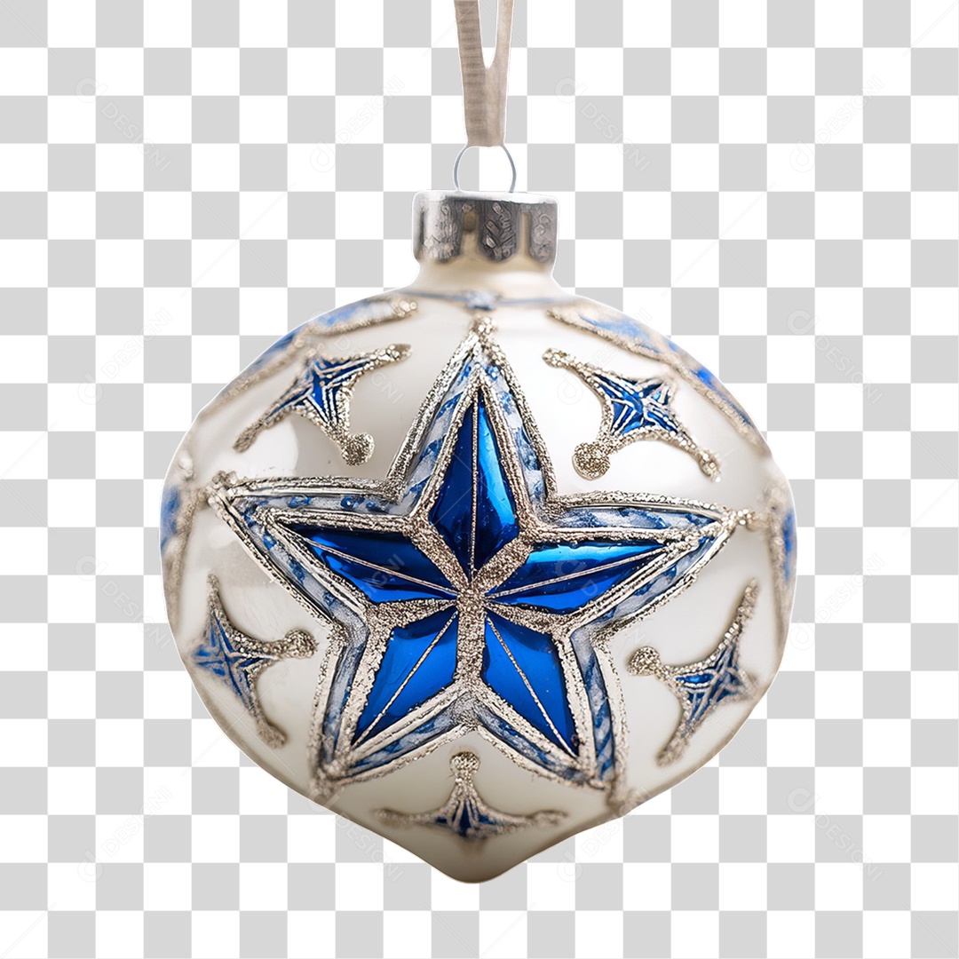 Bola Enfeite para Decoração de Natal PNG Transparente