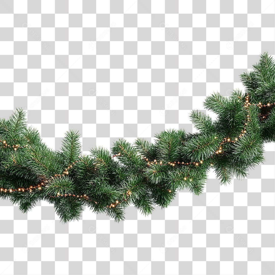 Ramos Decoração de Natal PNG Transparente