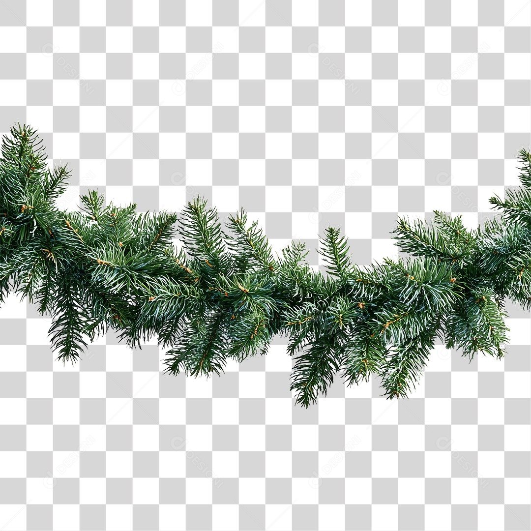 Ramos Decoração de Natal PNG Transparente