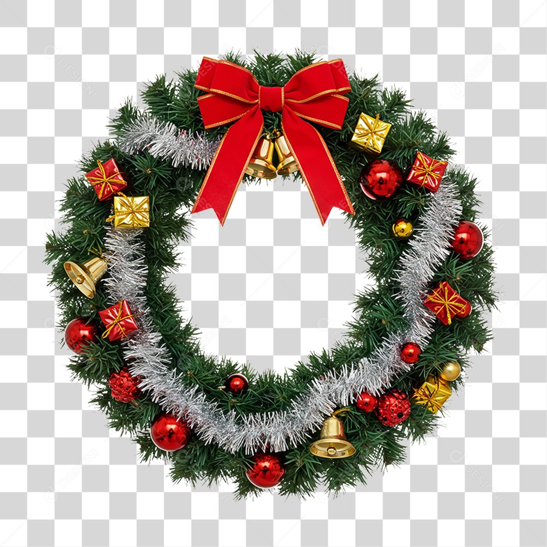 Transparent PNG Christmas Decoration Wreath
