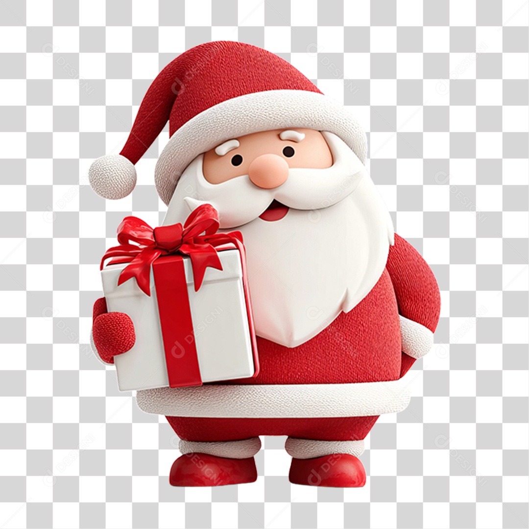 Papai Noel Decoração de Natal PNG Transparente