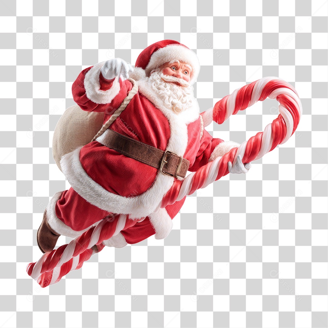 Papai Noel Natal PNG Transparente