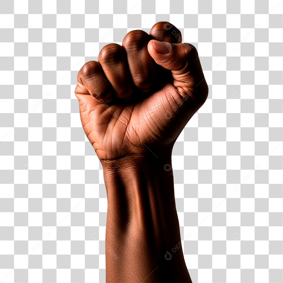 Punho Cerrado PNG Transparente