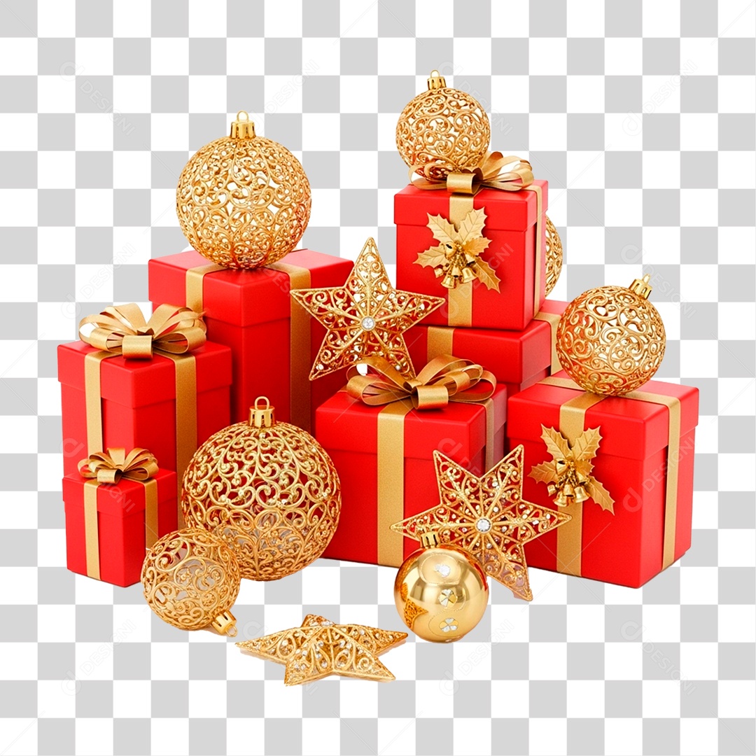 Caixas de Presentes PNG Transparente