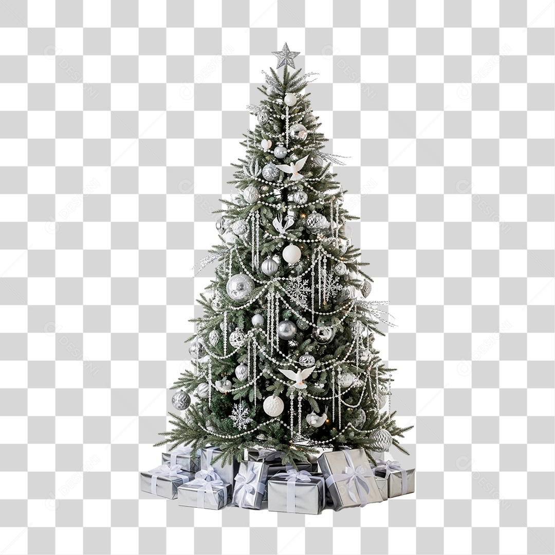 Árvore de Natal PNG Transparente
