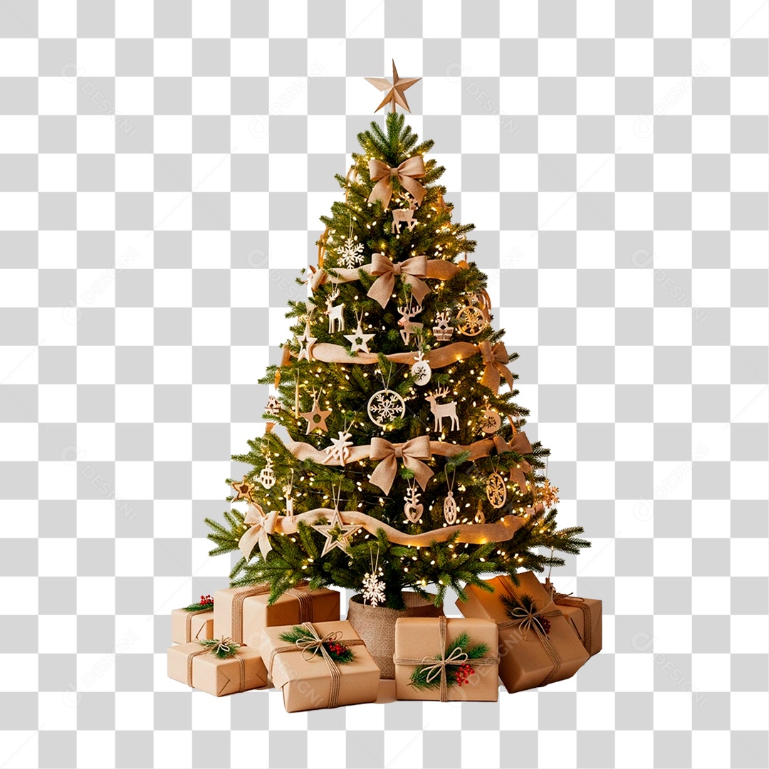 Árvore de Natal PNG Transparente