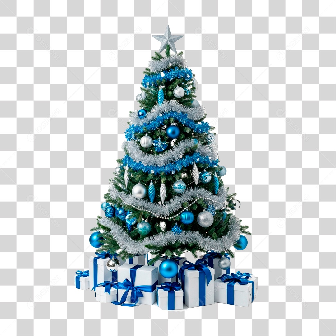 Árvore de Natal PNG Transparente