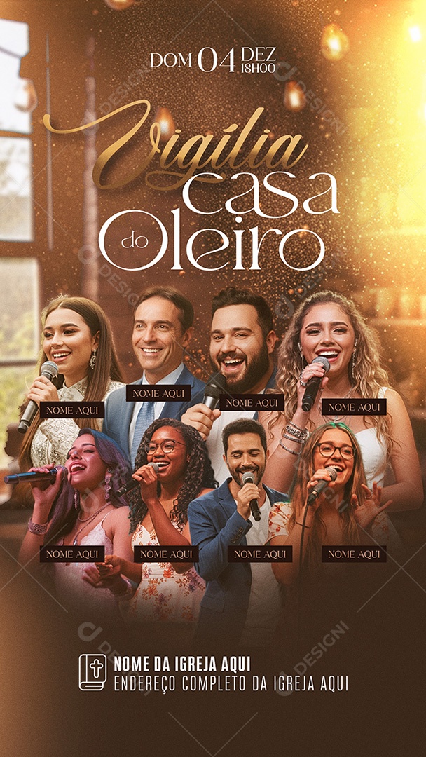 Story Flyer Casa do Oleiro Social Media PSD Editável