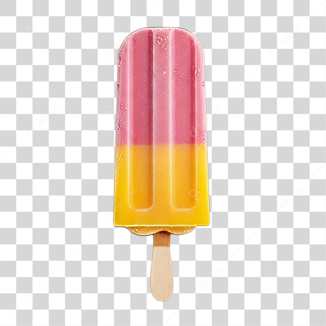 Picolé Gelado PNG Transparente