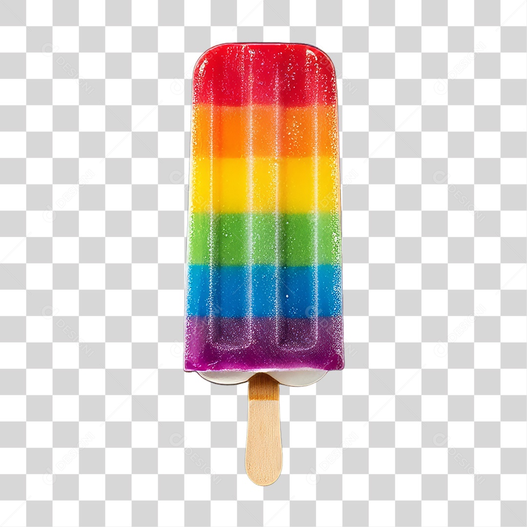 Picolé Gelado PNG Transparente