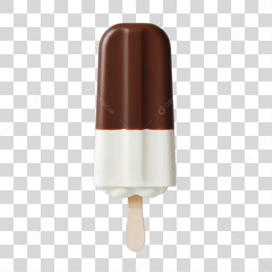 Picolé Gelado PNG Transparente