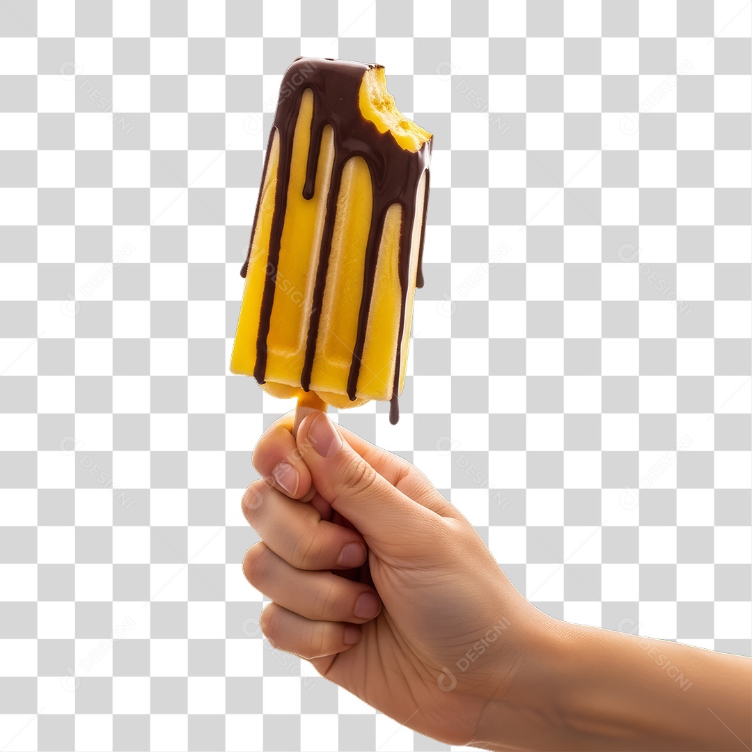 Picolé Gelado PNG Transparente