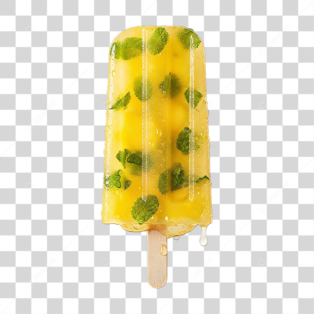 Picolé Gelado PNG Transparente
