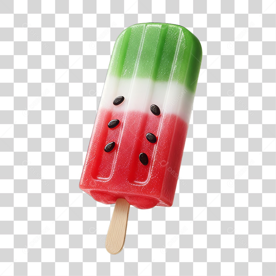 Picolé Gelado PNG Transparente