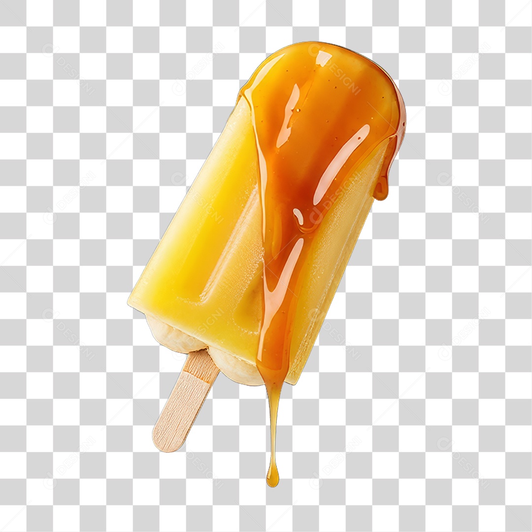 Picolé Gelado PNG Transparente