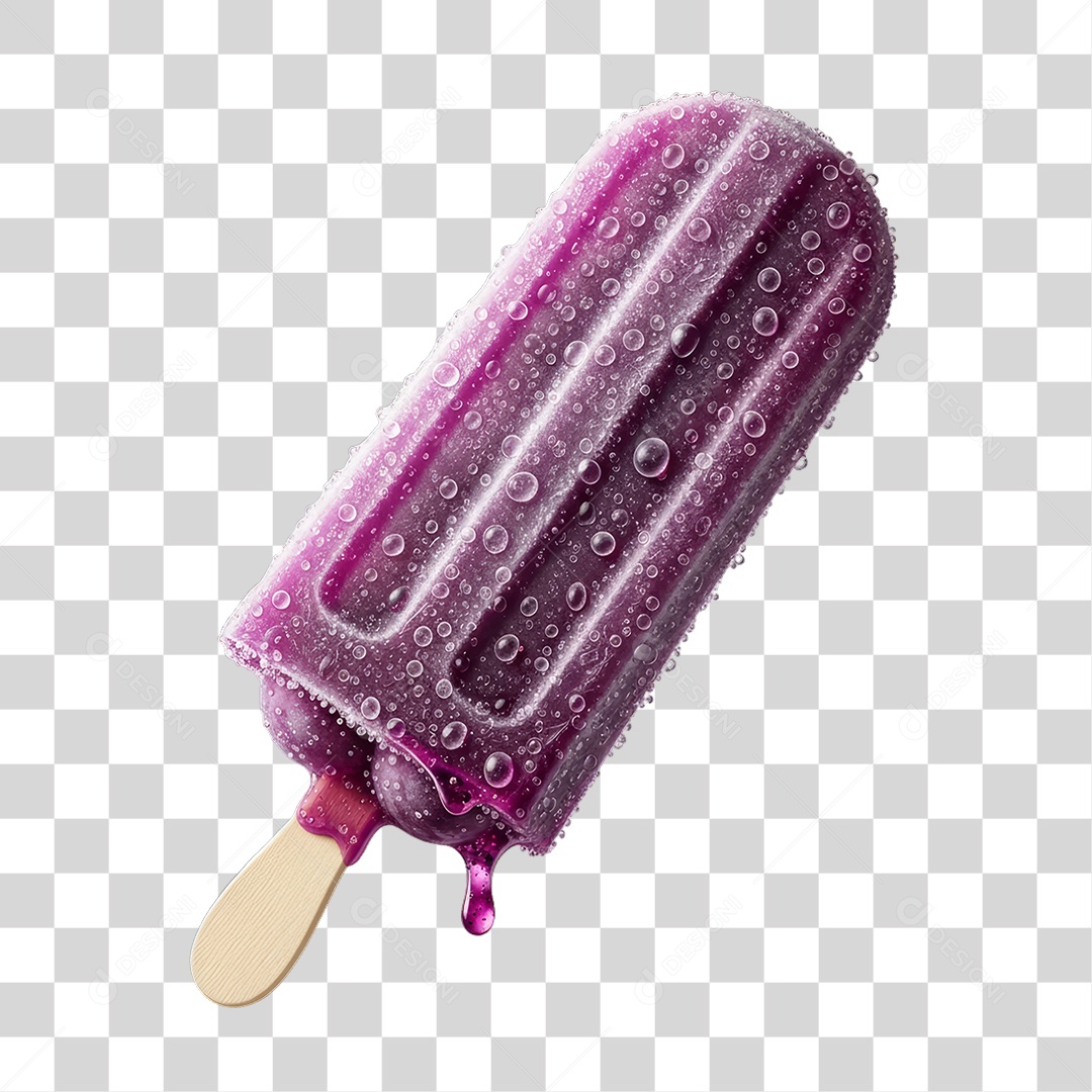 Picolé Gelado PNG Transparente