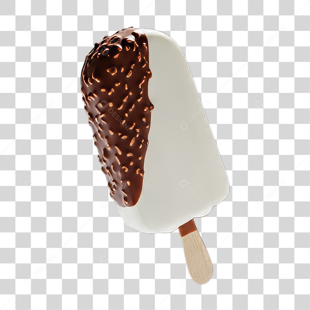 Picolé Gelado PNG Transparente