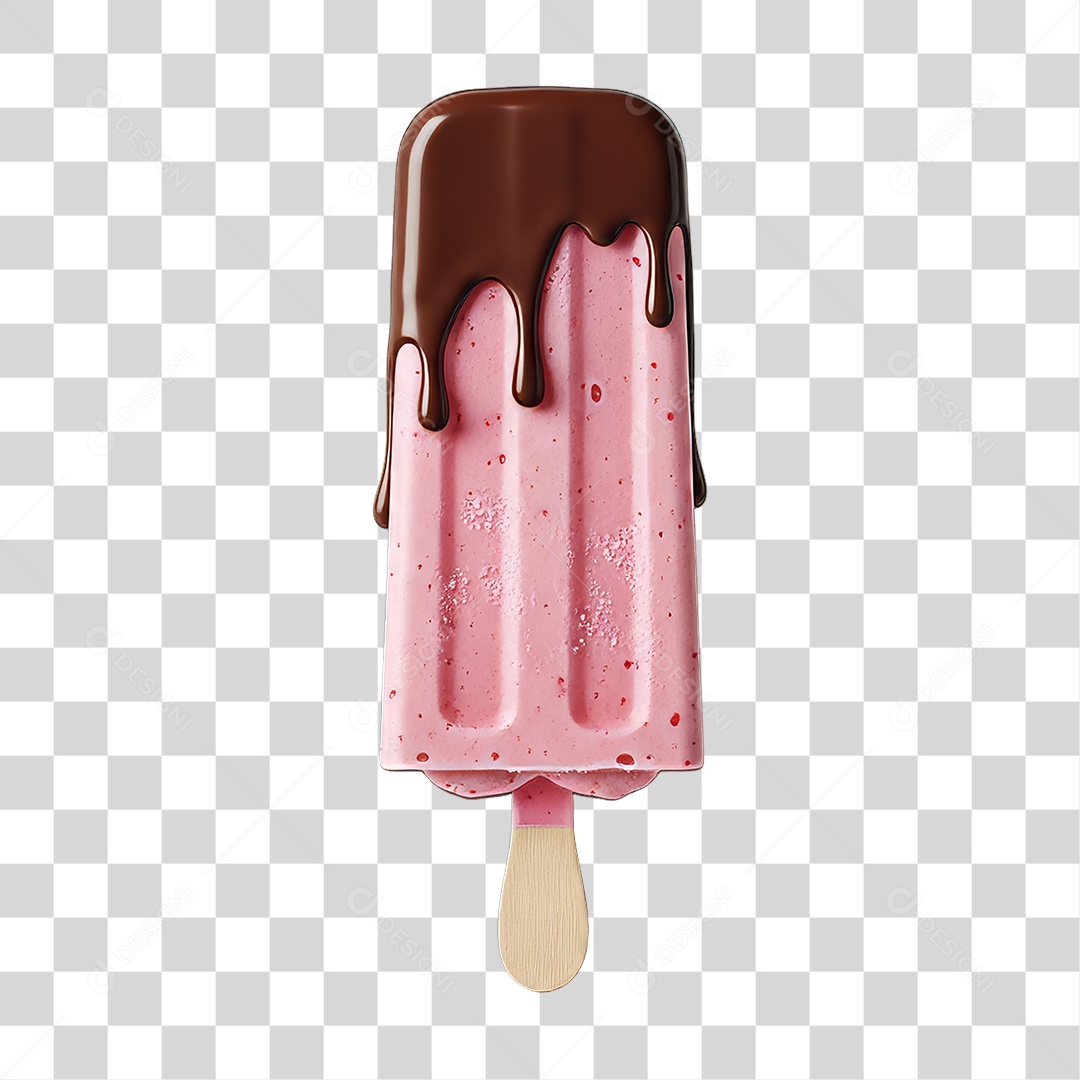 Picolé Gelado PNG Transparente