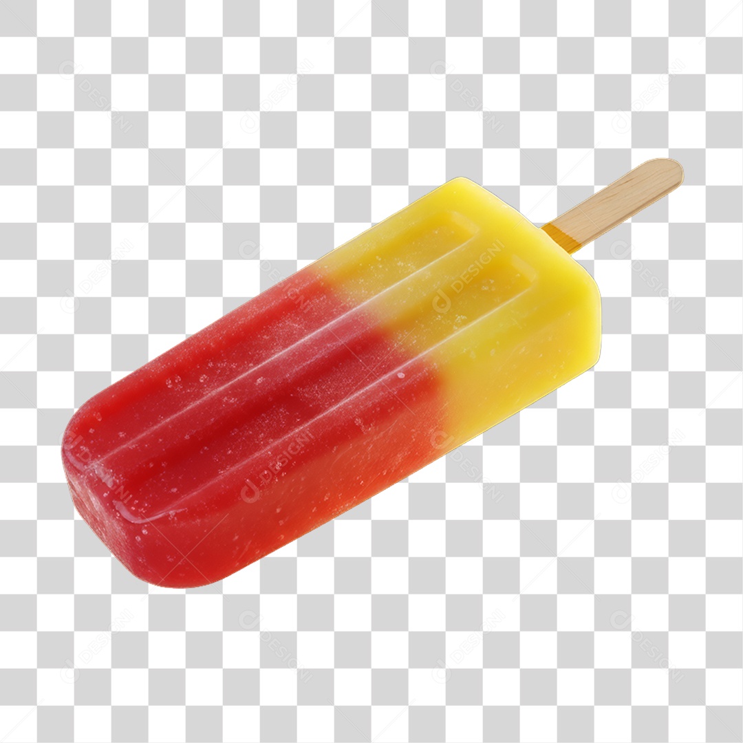 Picolé Gelado PNG Transparente