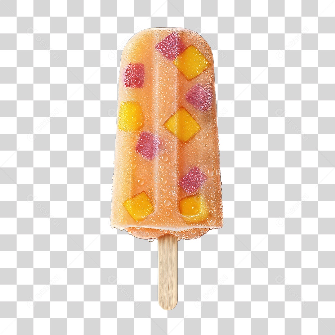 Picolé Gelado PNG Transparente