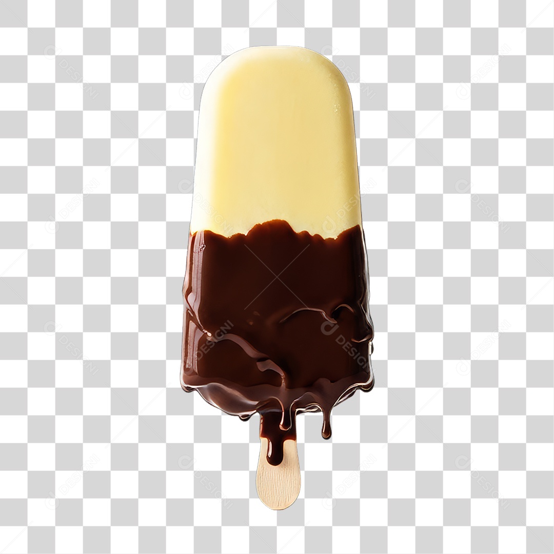 Picolé Gelado PNG Transparente