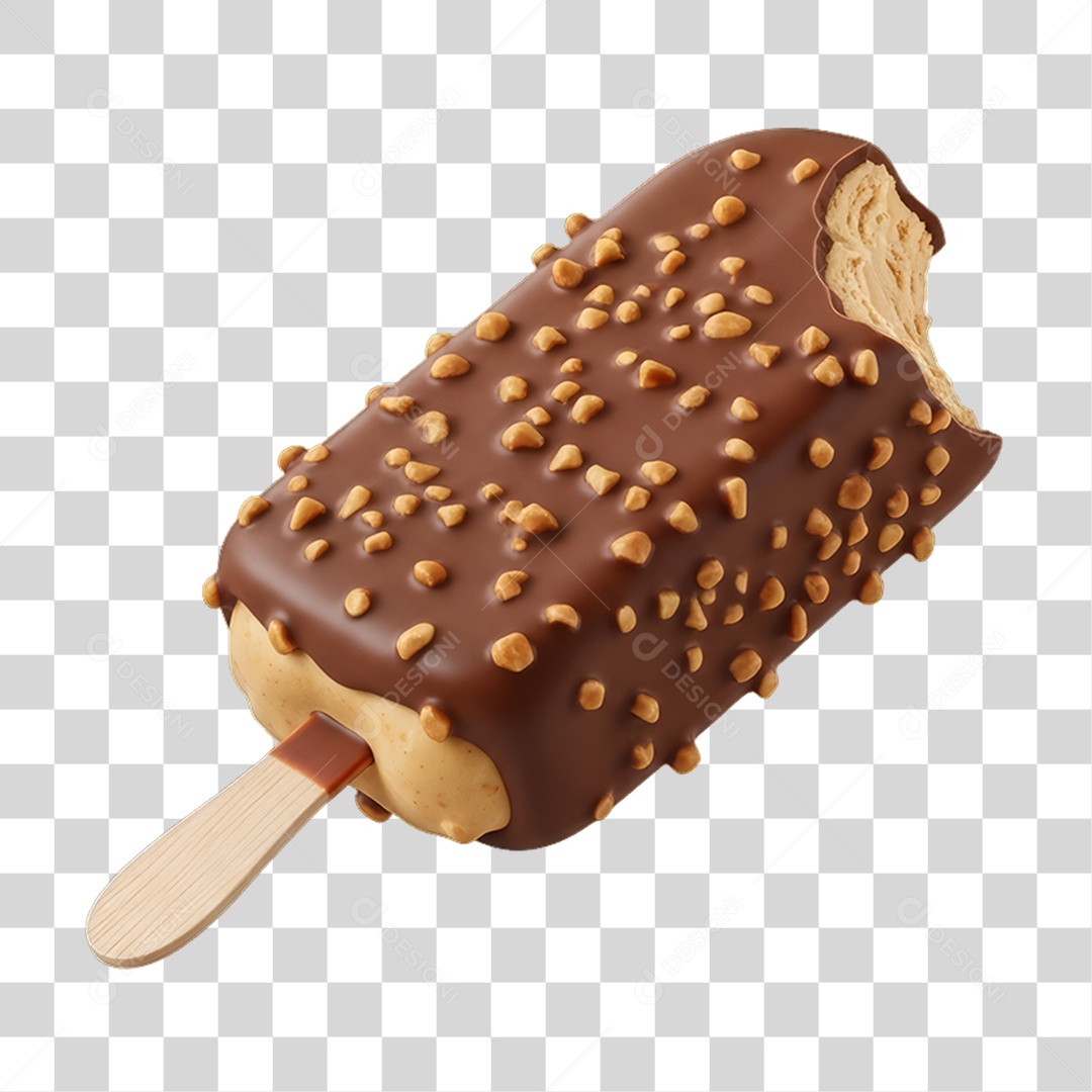 Picolé Gelado PNG Transparente